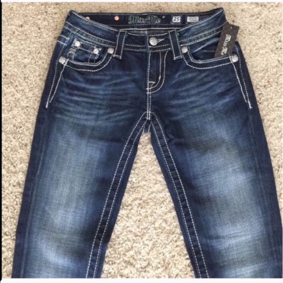 New Miss Me Jeans Size 25 - Picture 2 of 3